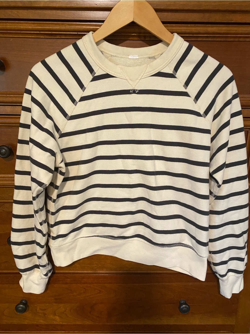 Marine Layer XS Reversible Fleece Sweatshirt - Picture 3 of 5